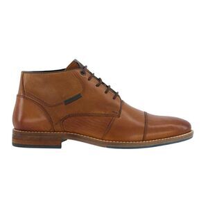 Dune London Mens Chippy Leather Chukka Boots / Tan
